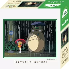 Ensky 108 Pieces Puzzles Totoro Rain Bus Stop