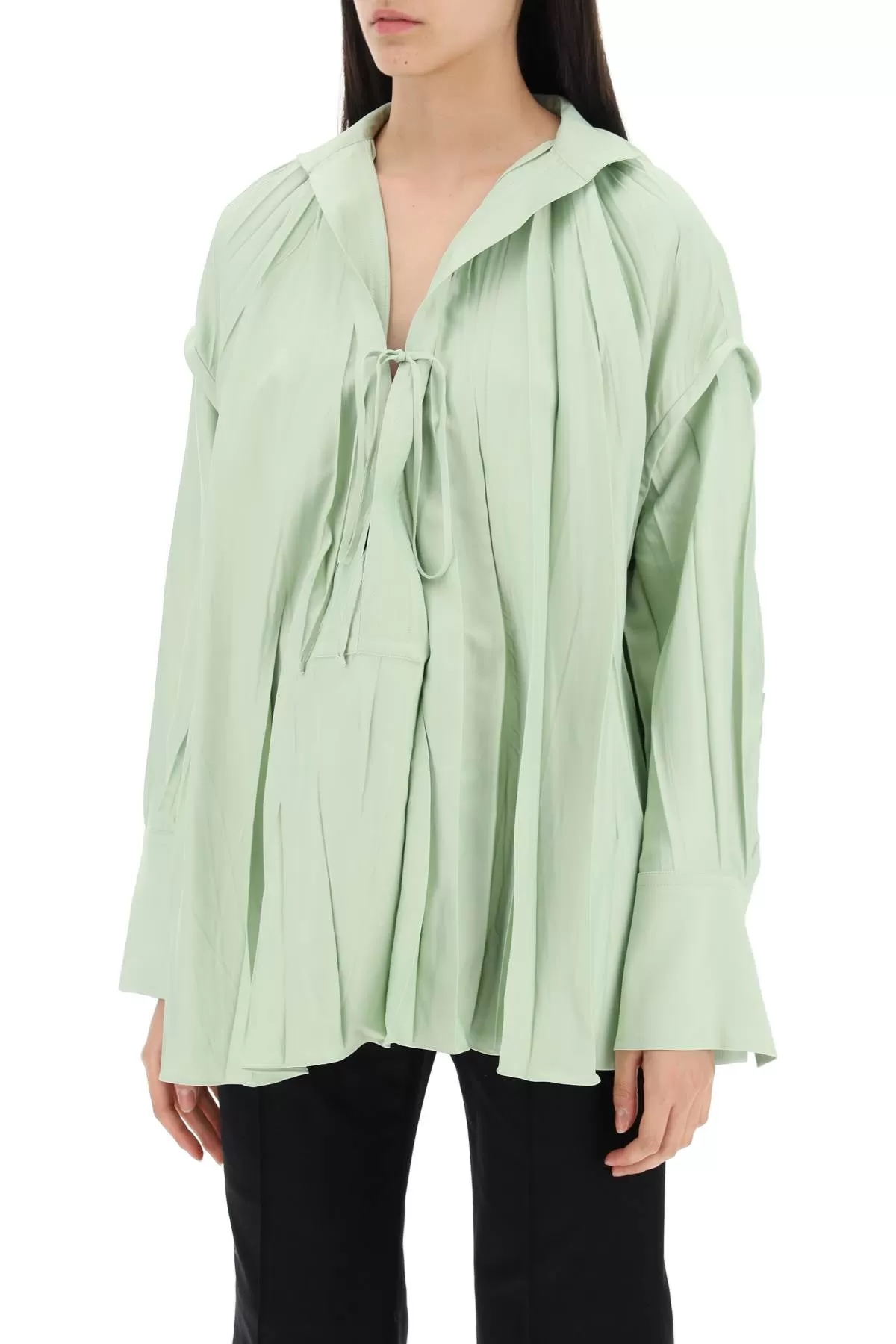 FERRAGAMO caftan-style blouse