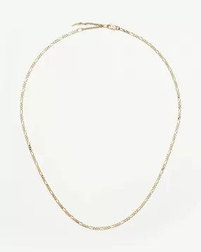 Fine Figaro Chain Necklace