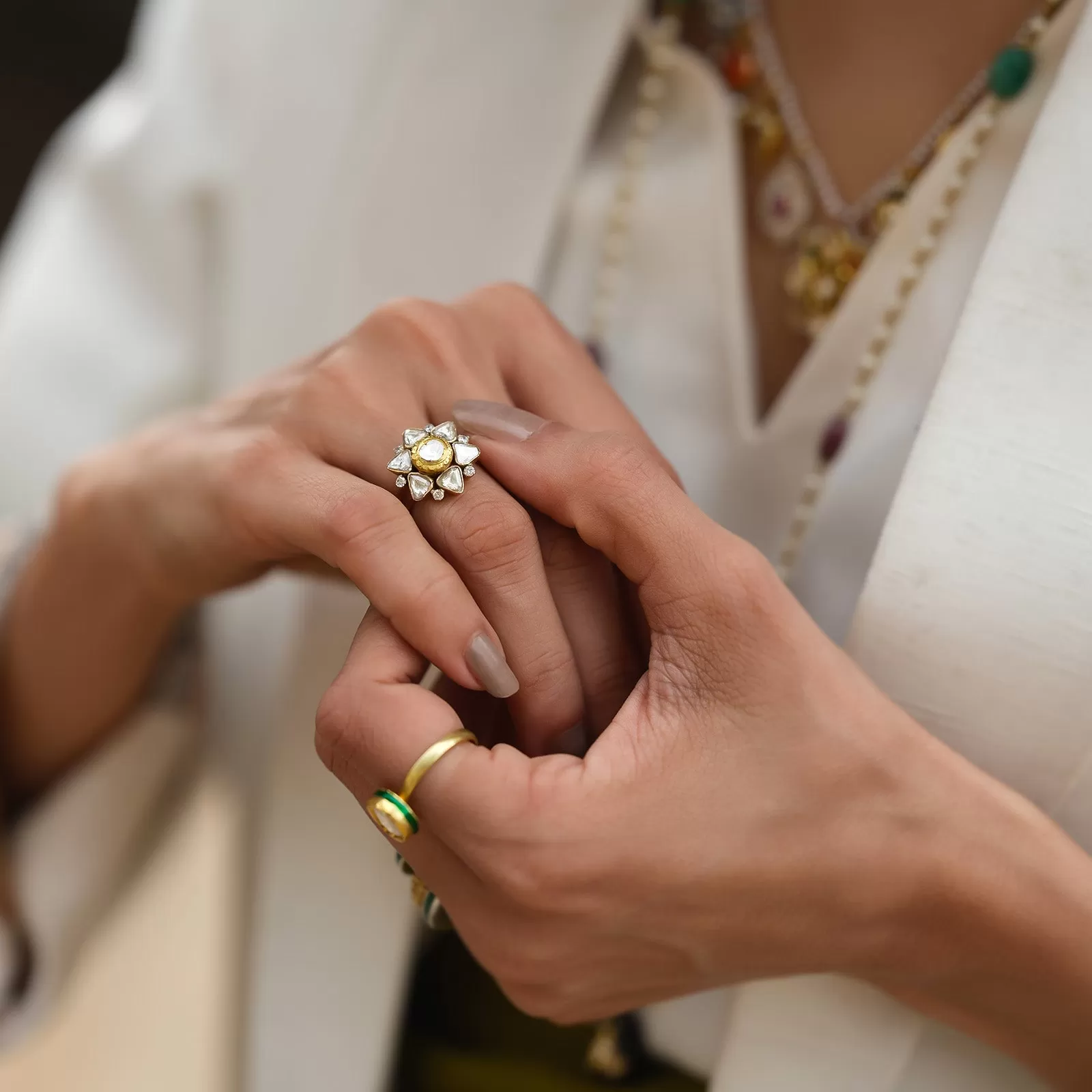 Flower-of-life Ring