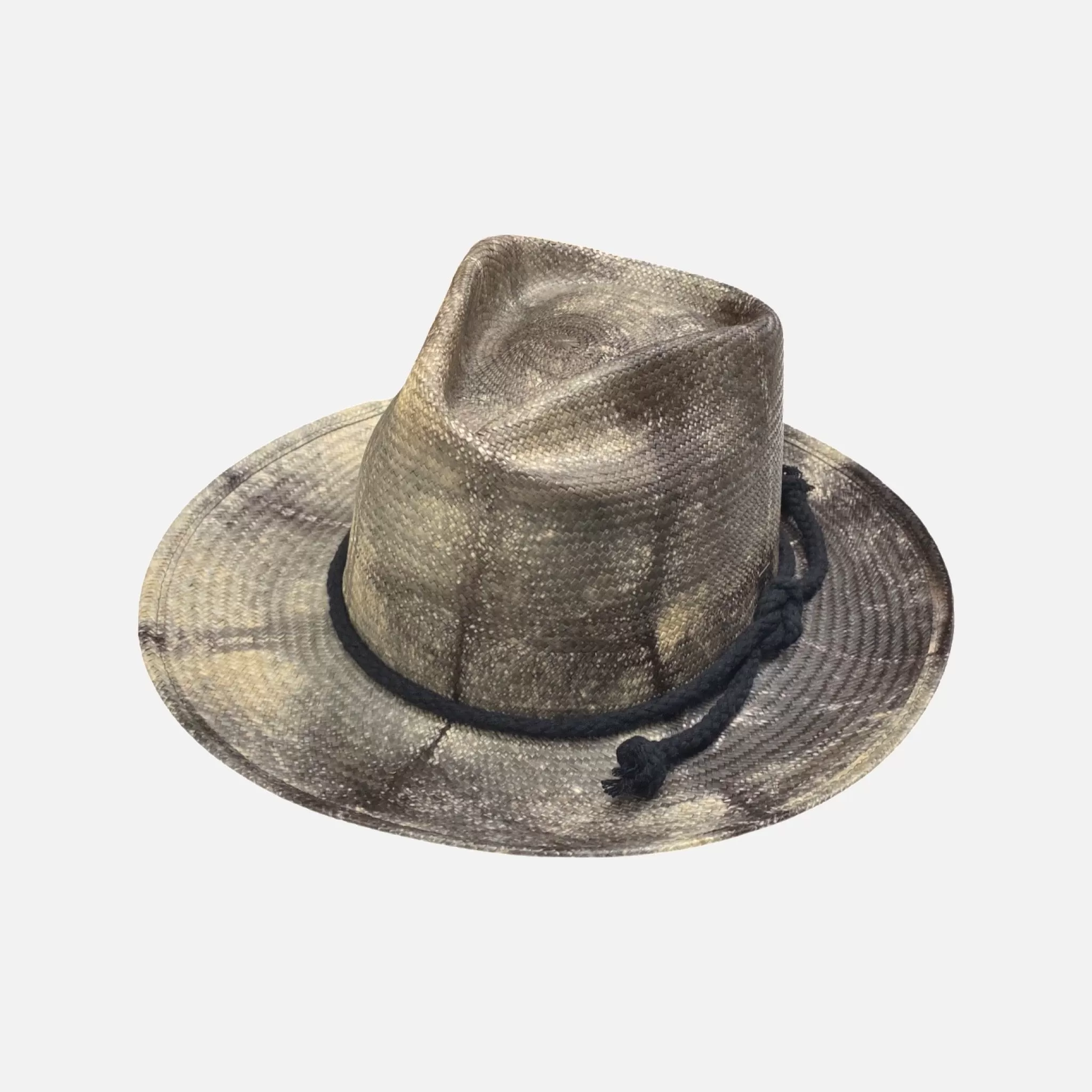 Front Dent Crown Panama Fedora Hat Hinx