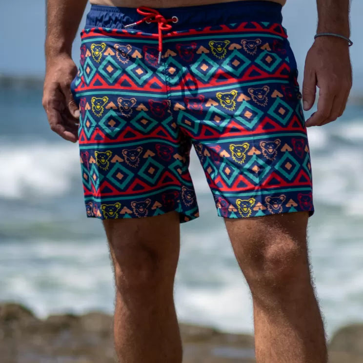 Grateful Dead | Swim Trunks | Neon Bears