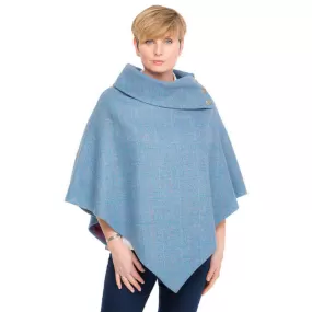 Harris Tweed Poncho from Peter James of England [ 8 Colors ]