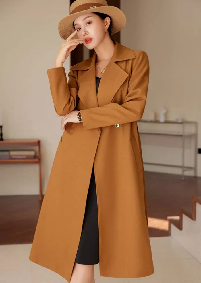 Hazel Belted Trench Coat