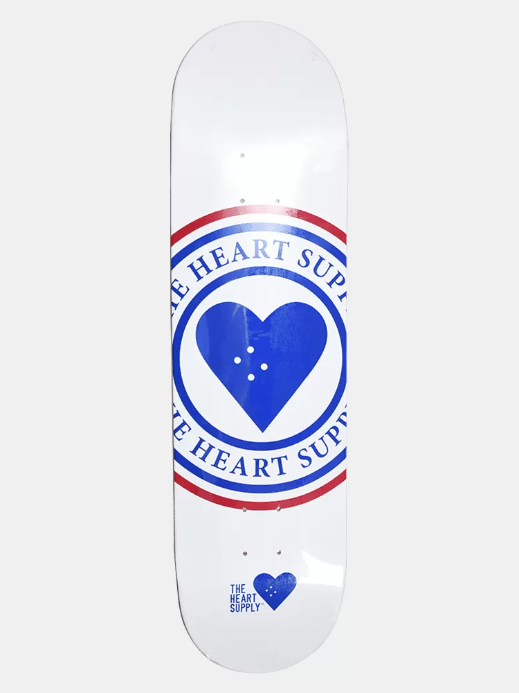 Heart Supply Insignia Deck - White