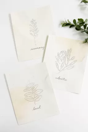 Herb Prints | Set of 3