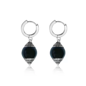 Himalaya Harmony Earrings - Onyx