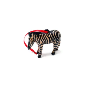 Jacaranda Zebra Ornament