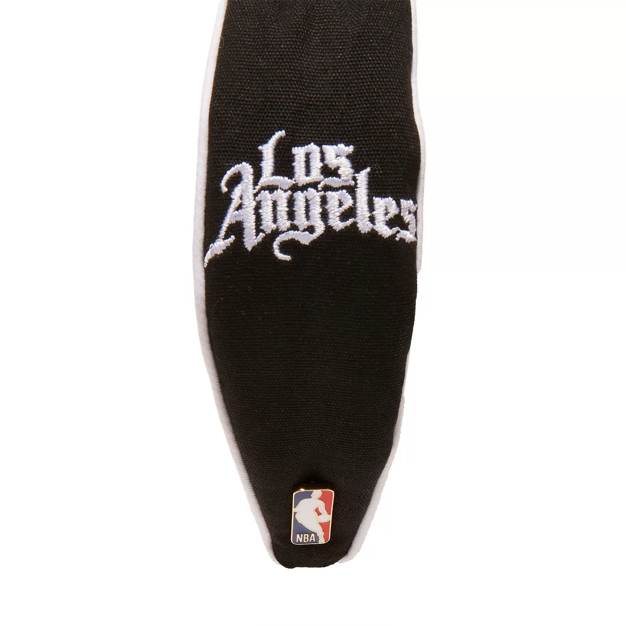 JET LA CLIPPERS EMBROIDERED KNOTTED HEADBAND