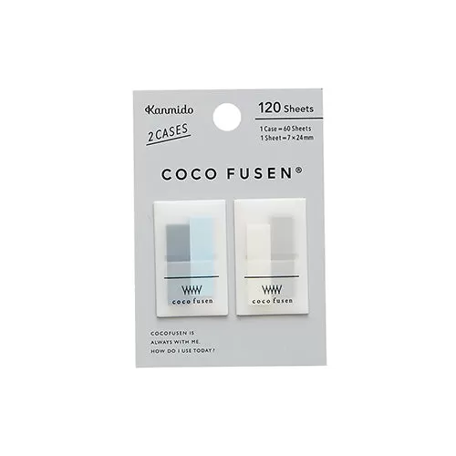 Kanmido Coco Fusen Mini Sticky Notes (2 Cases)