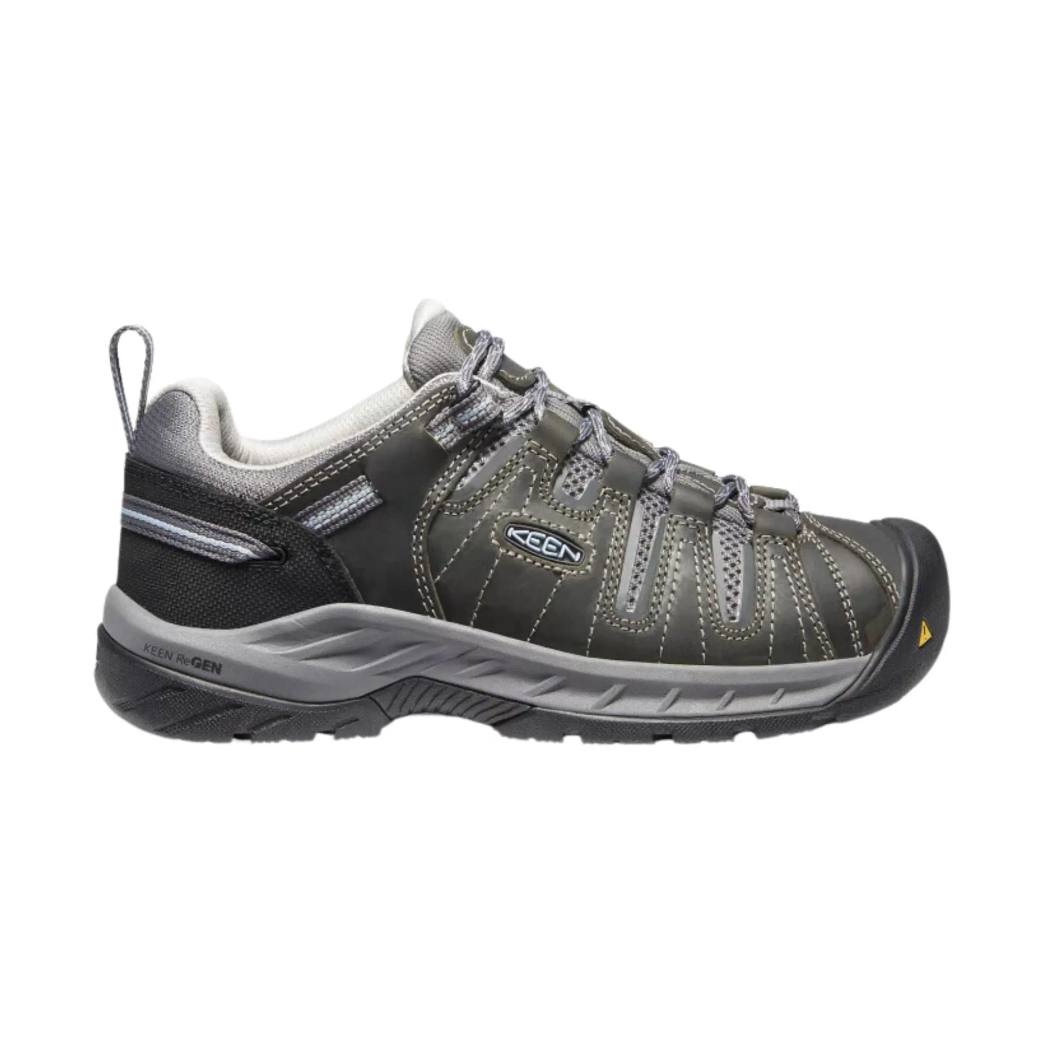 KEEN Utility Women's Flint II Soft Toe Work Shoe - Steel Grey/Paloma