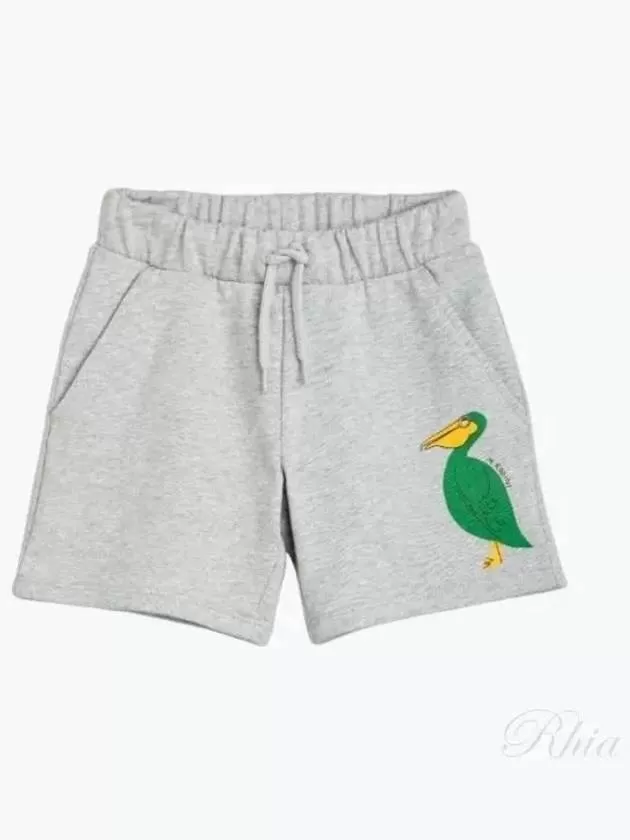 Kids Shorts Bottoms 2363012394 GRAY MELANGE