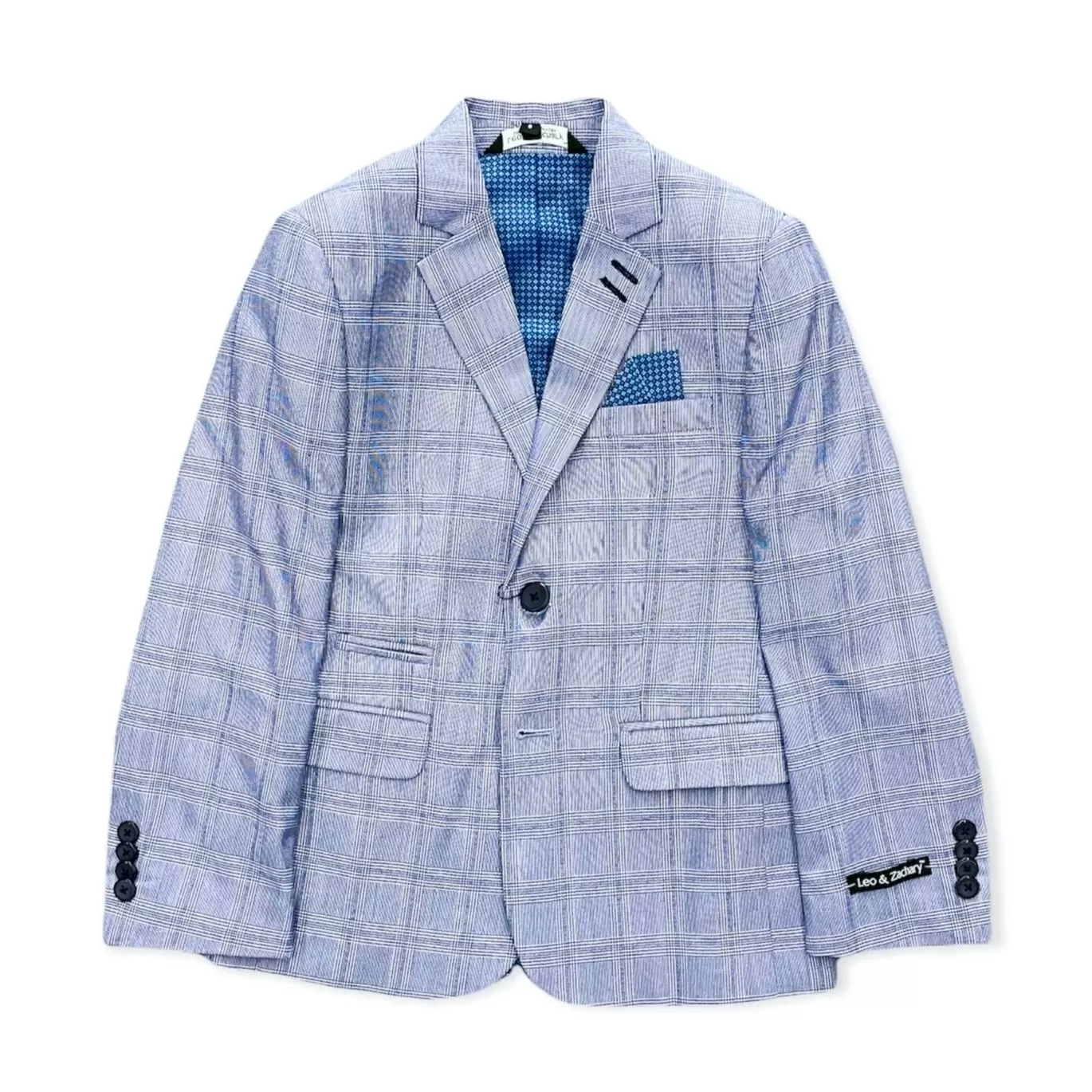 Leo & Zachary Ocean Blue Crush Blazer_Blue BLZ-5810