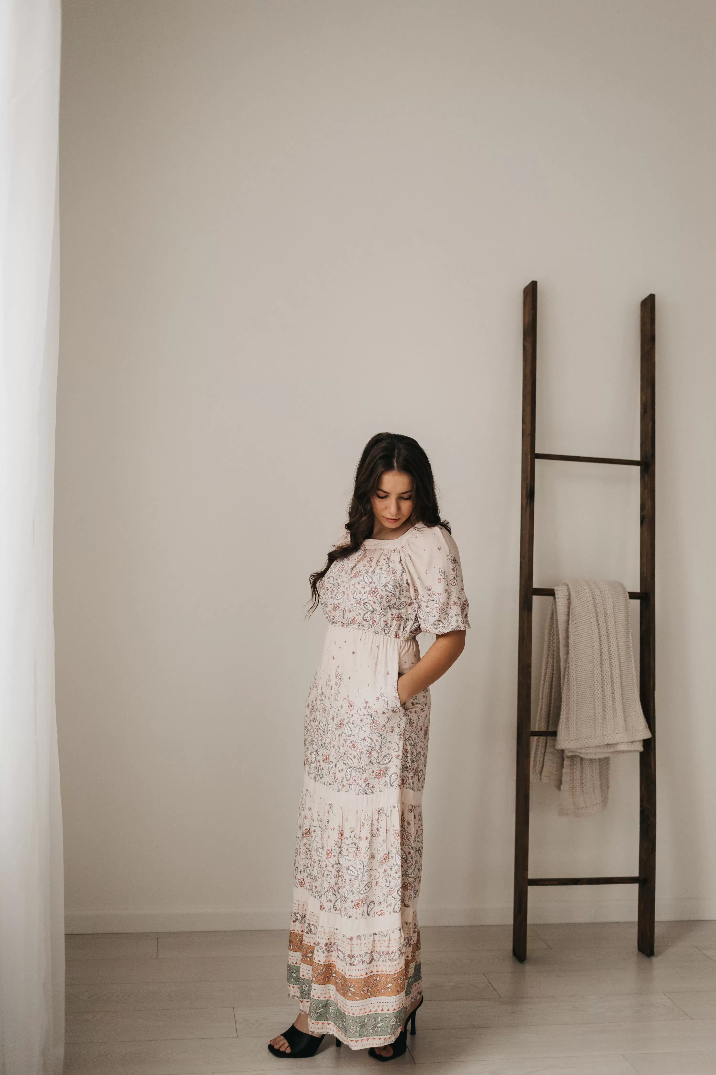 Libby Paisley Maxi Dress