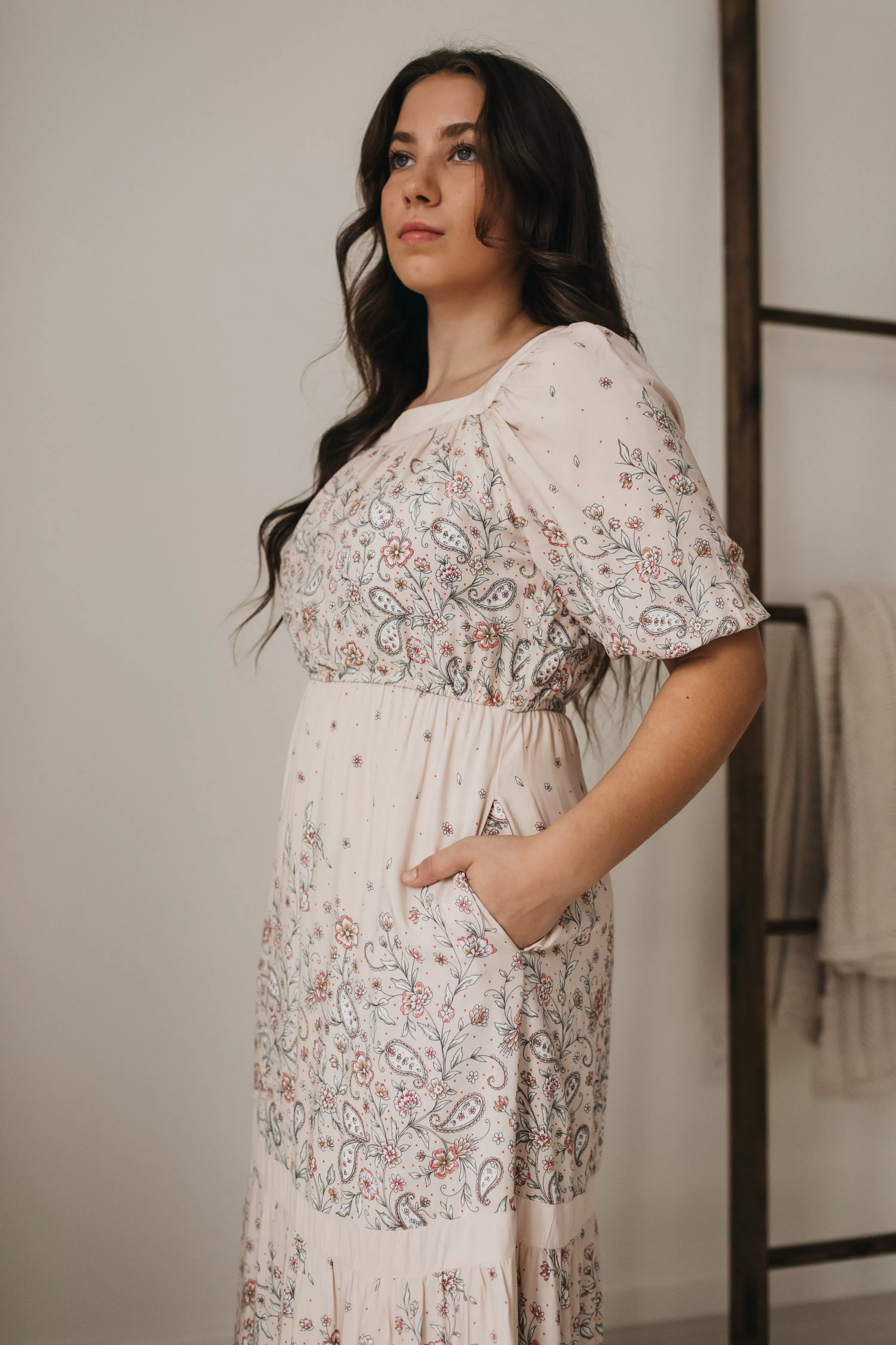 Libby Paisley Maxi Dress