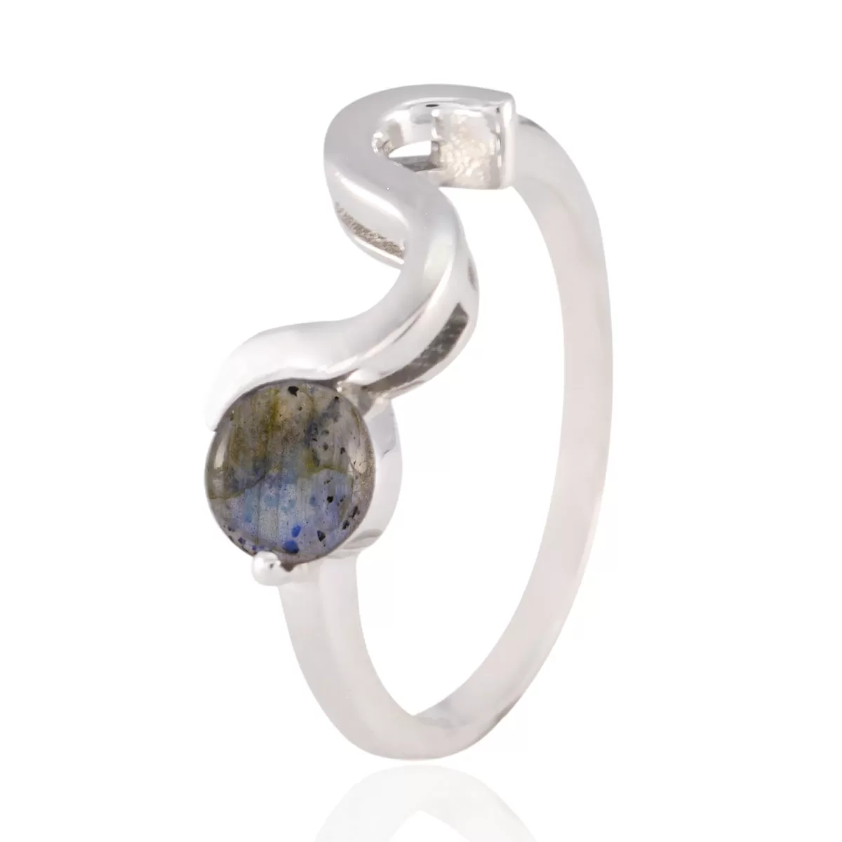 Lovesome Gem Labradorite Sterling Silver Ring Popular Jewelry Brands