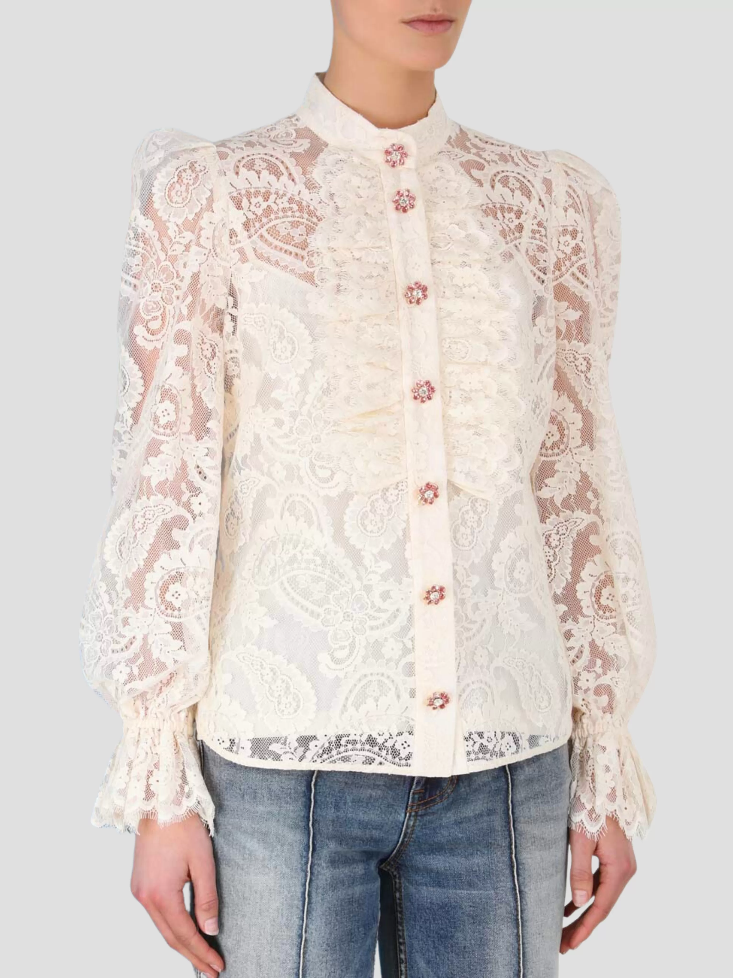 Lyrical Lace Blouse