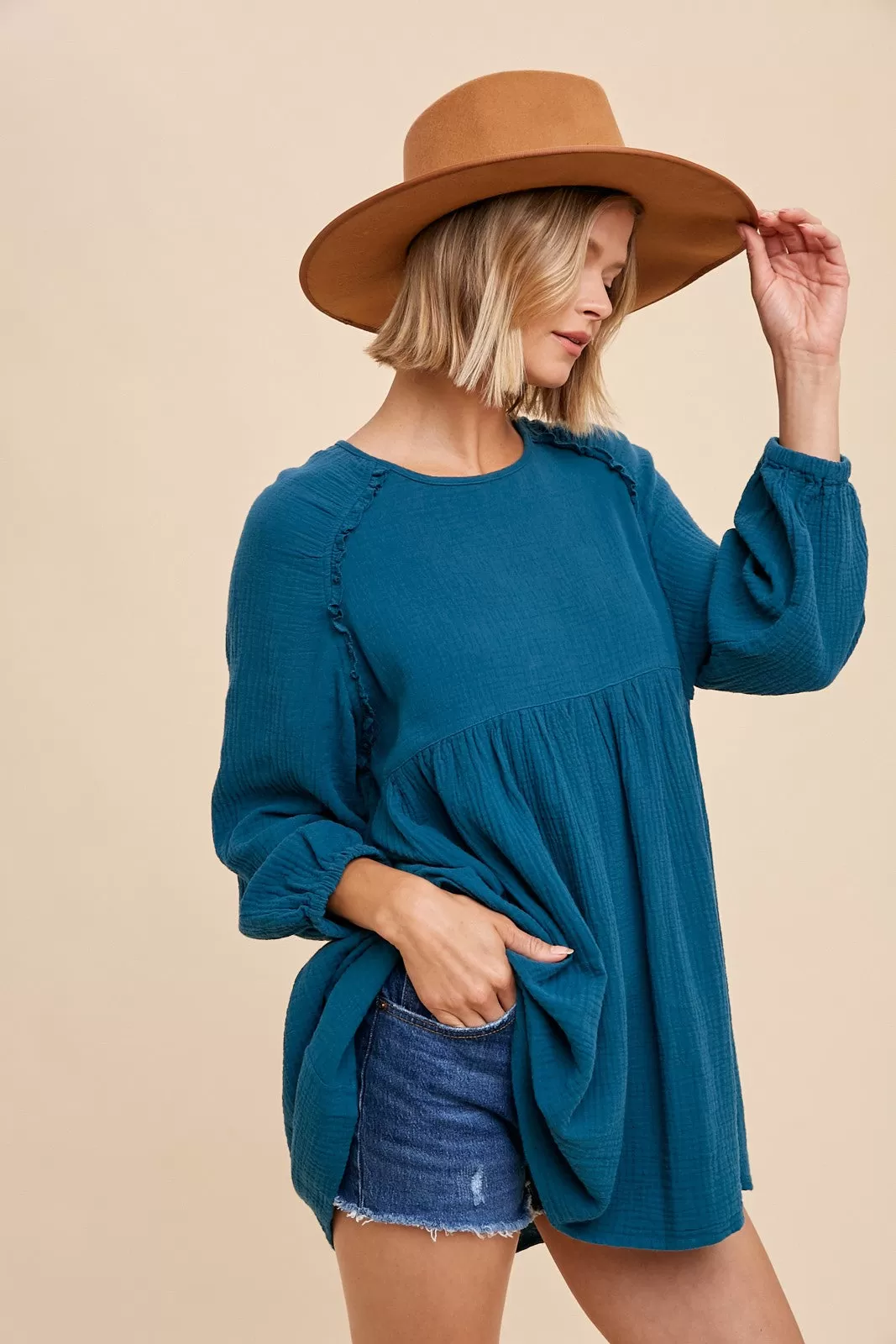 Maggie Raglan Tunic