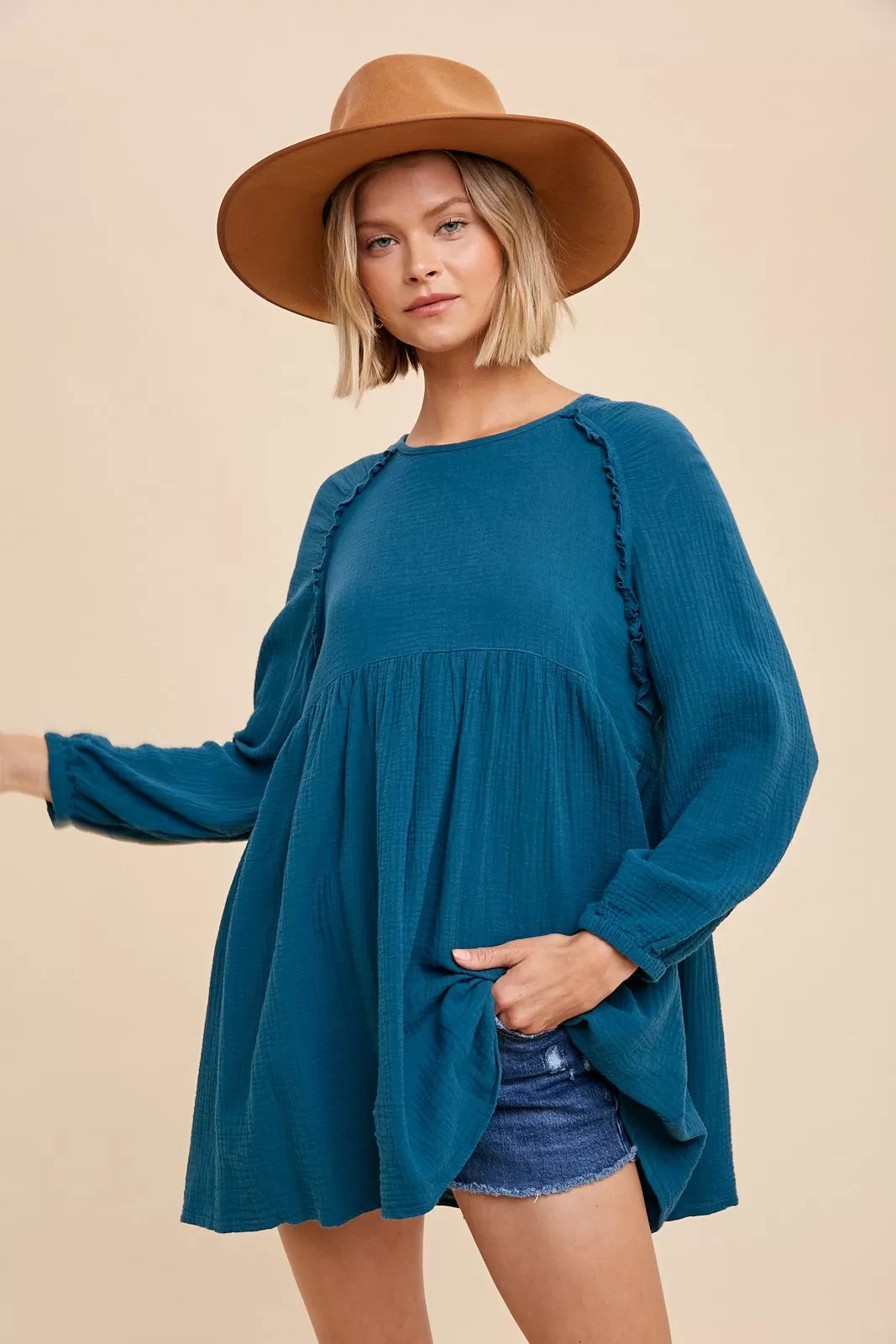 Maggie Raglan Tunic