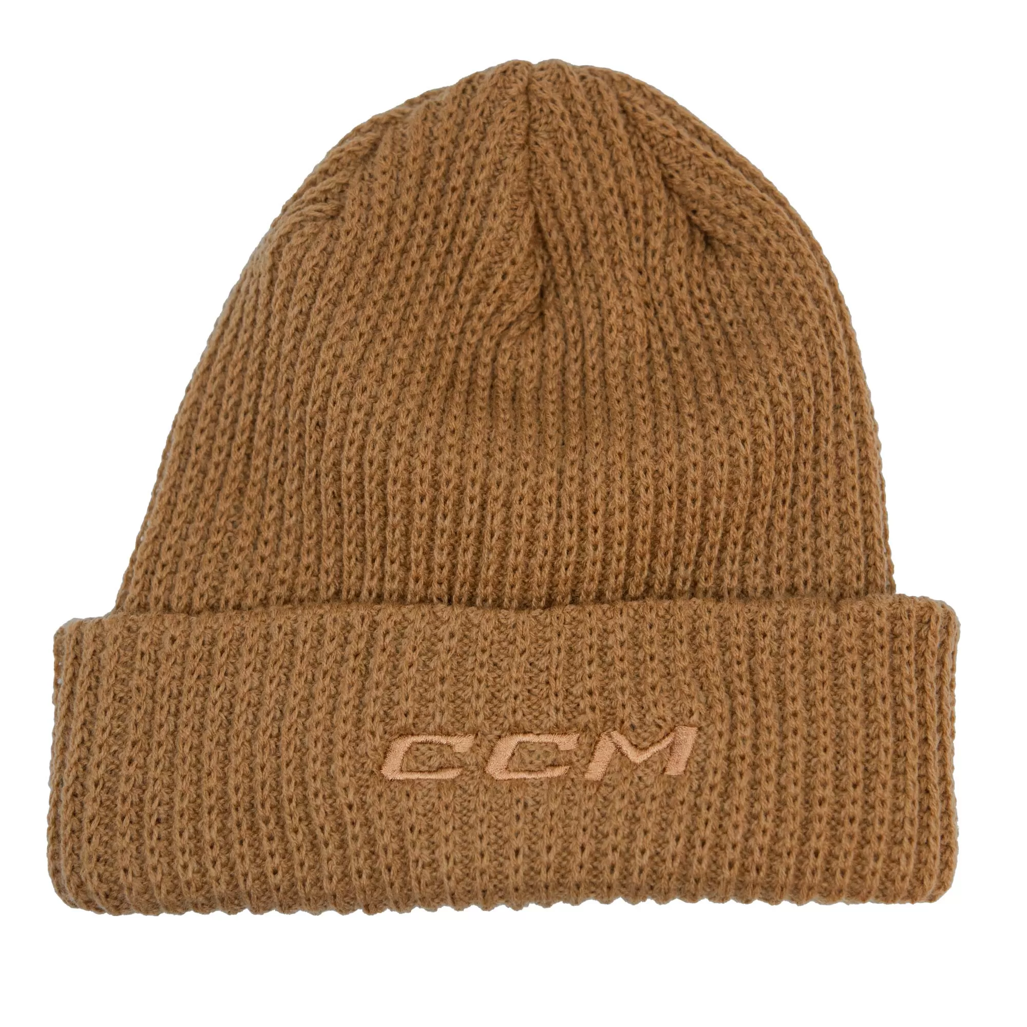 Maple Leafs Adult Watchman Beanie - BROWN