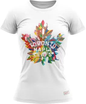 Maple Leafs Mitchell & Ness 2023 Celebrating Pride Tapered Fit Tee