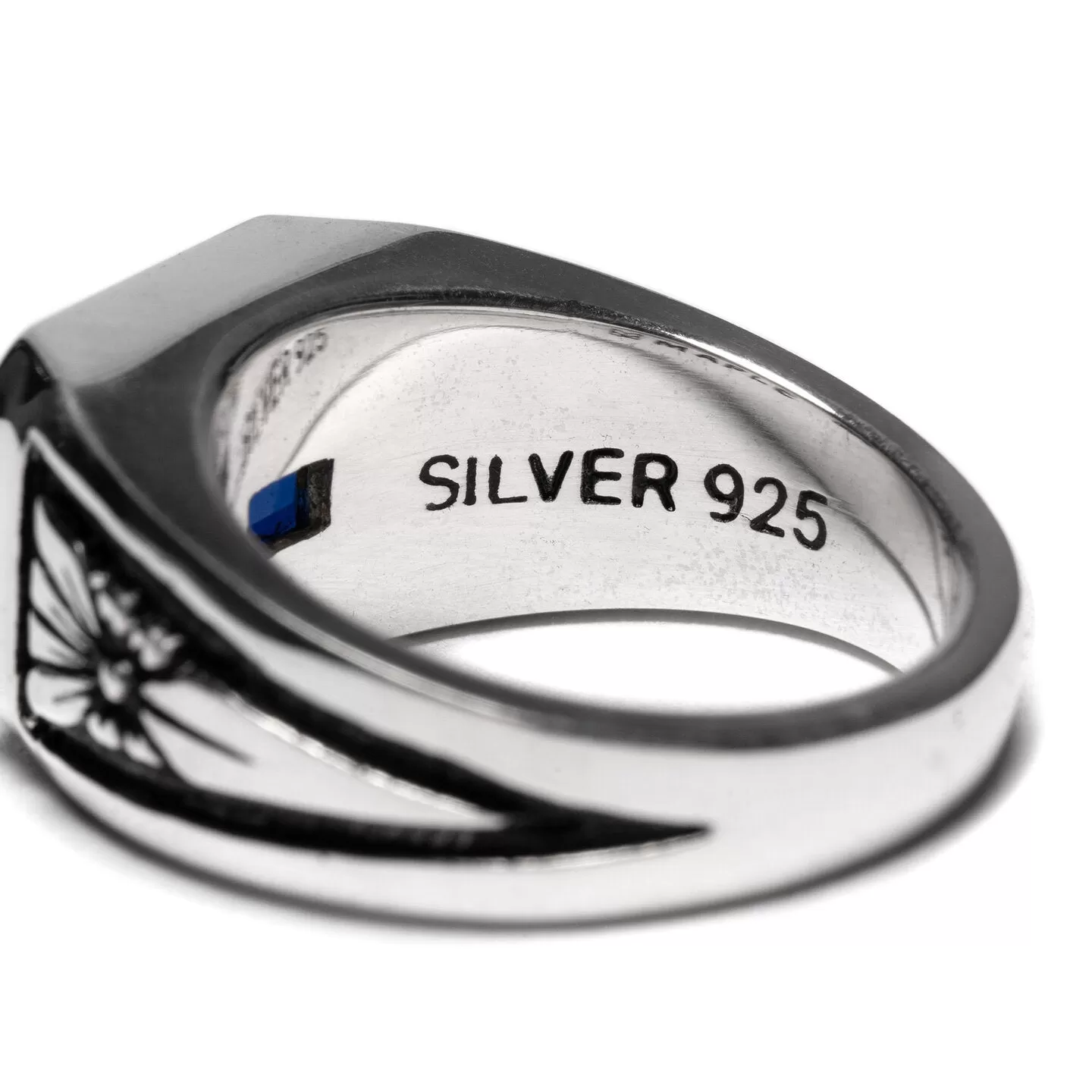 MAPLE MIDNIGHT RING SLIM SILVER 925 / SAPPHIRE