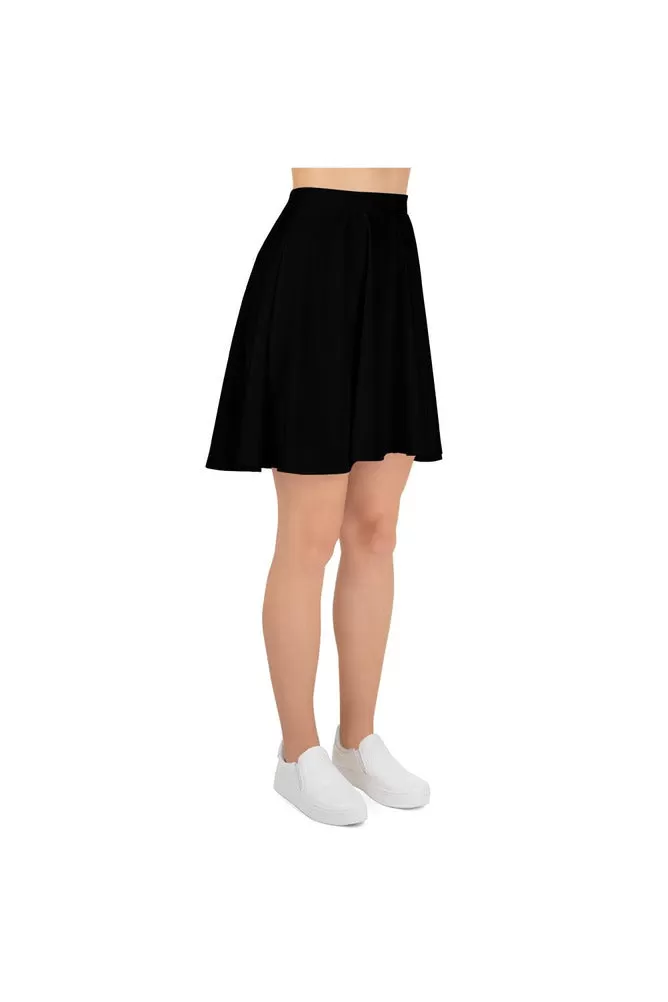 Mars Black Skater Skirt