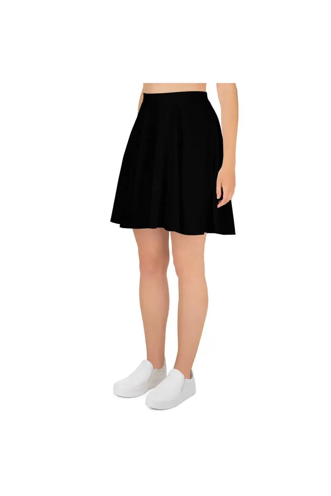 Mars Black Skater Skirt