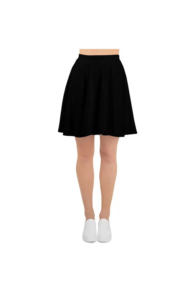 Mars Black Skater Skirt