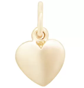 Medium Puffy Heart Charm