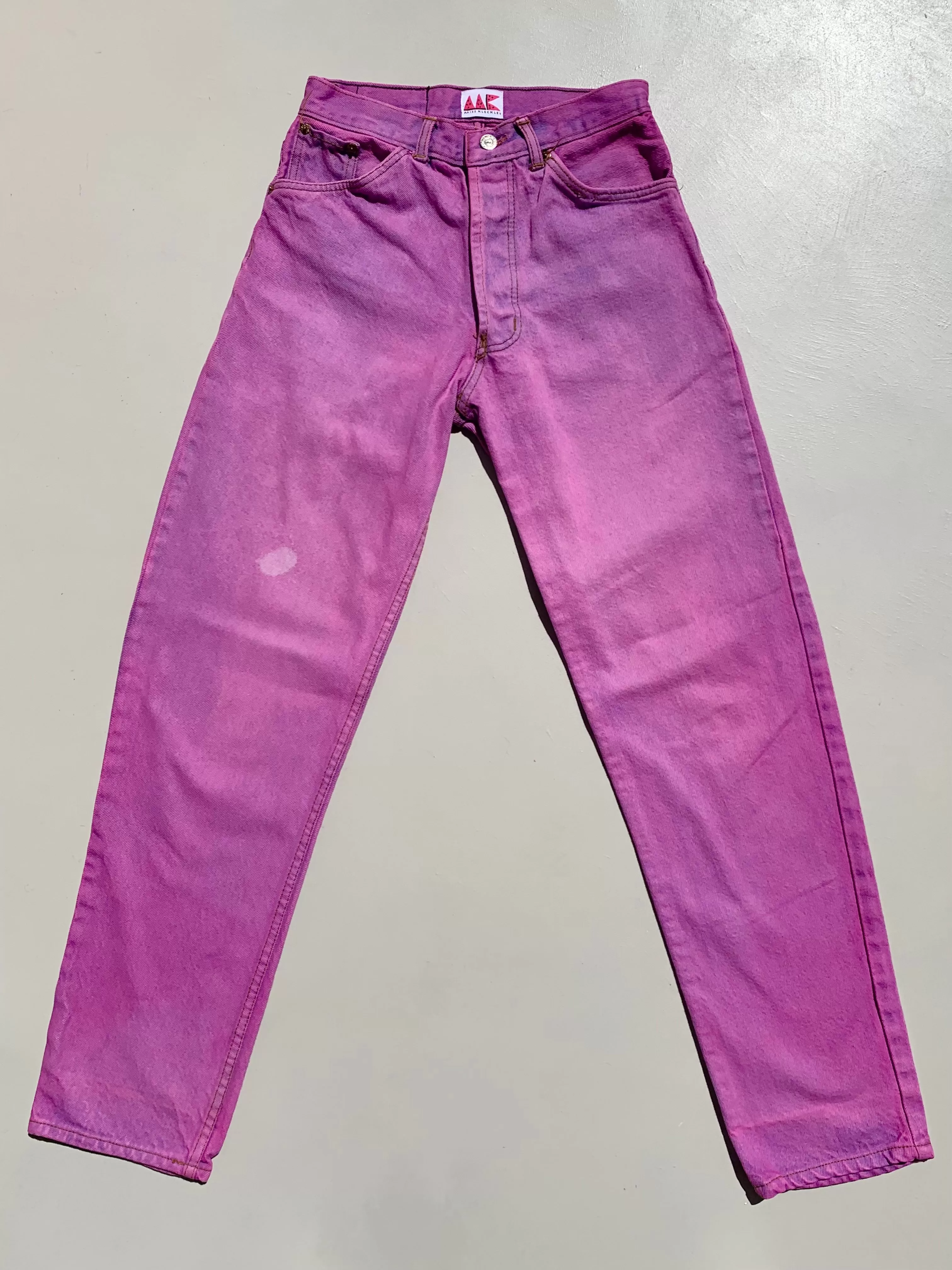 MK VINTAGE LILAC DENIM JEANS talla S/M