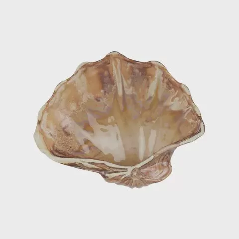 Odette Ceramic Plate - Scallop