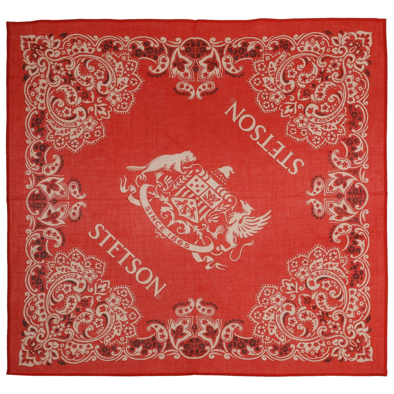 Paisley Bandana, Red