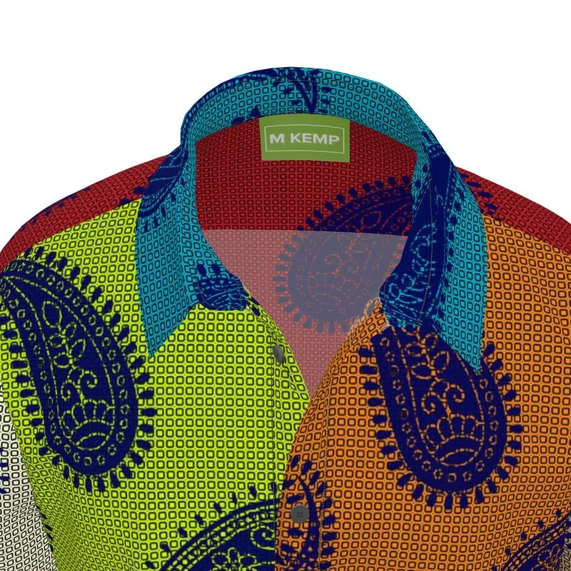 Paisley Passion Mens Short Sleeve Shirt