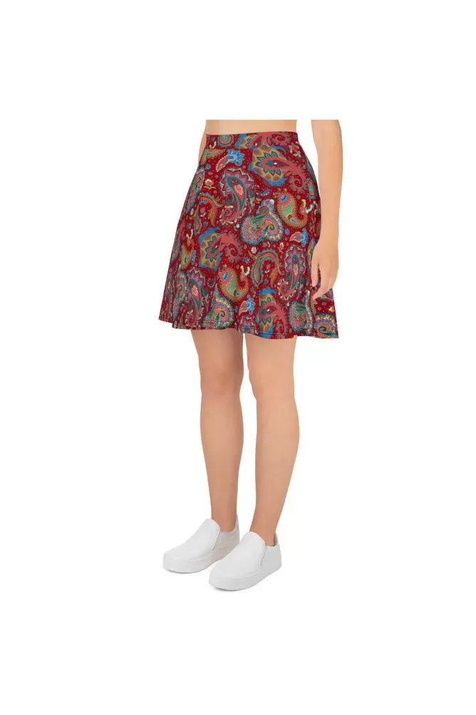 Paisley Playmate Skater Skirt