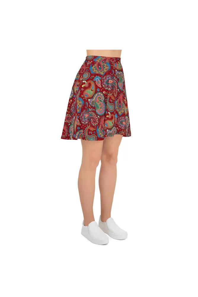 Paisley Playmate Skater Skirt