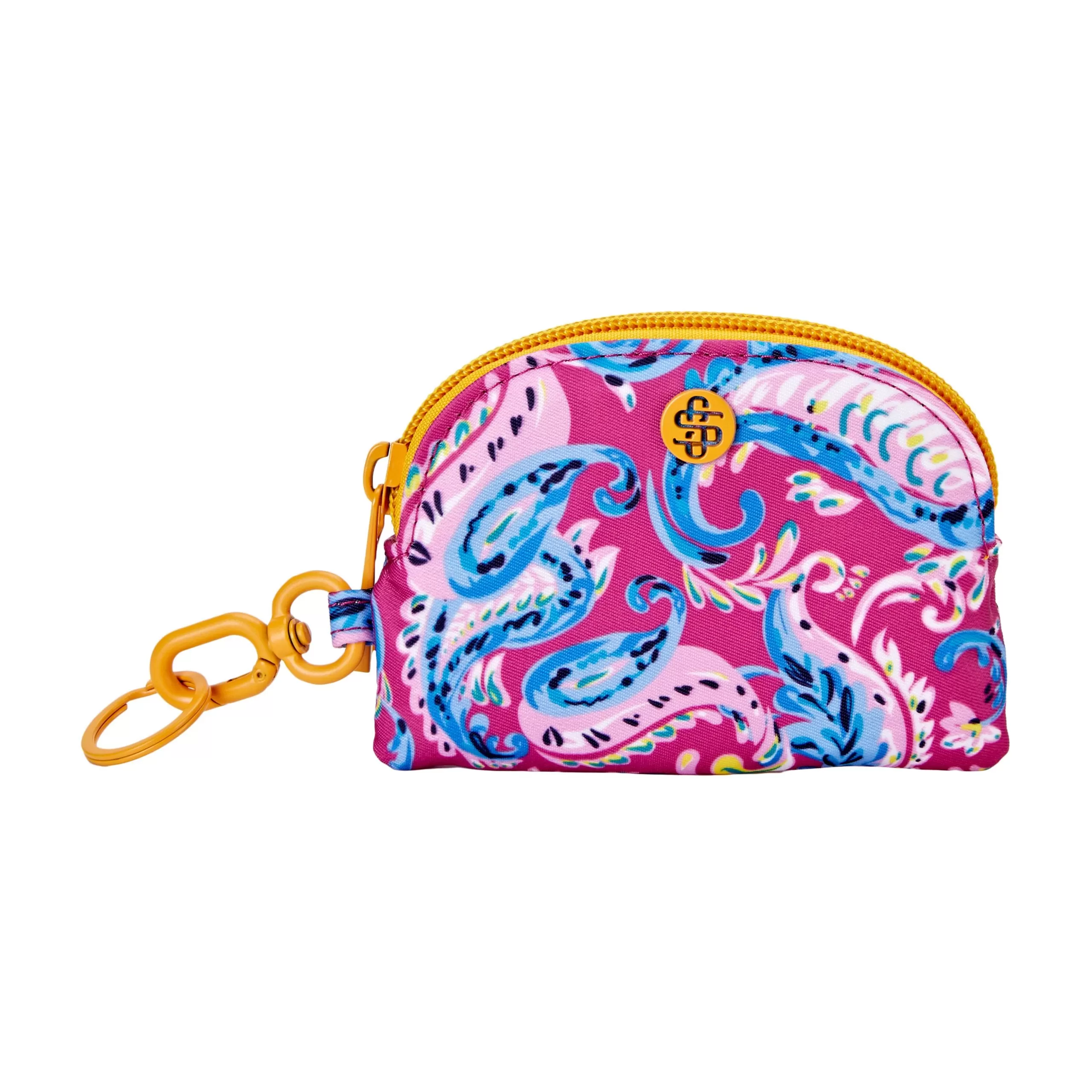 Paisley Small Pouch Keychain