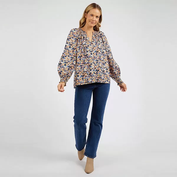 Panorama Blouse - Panorama Print