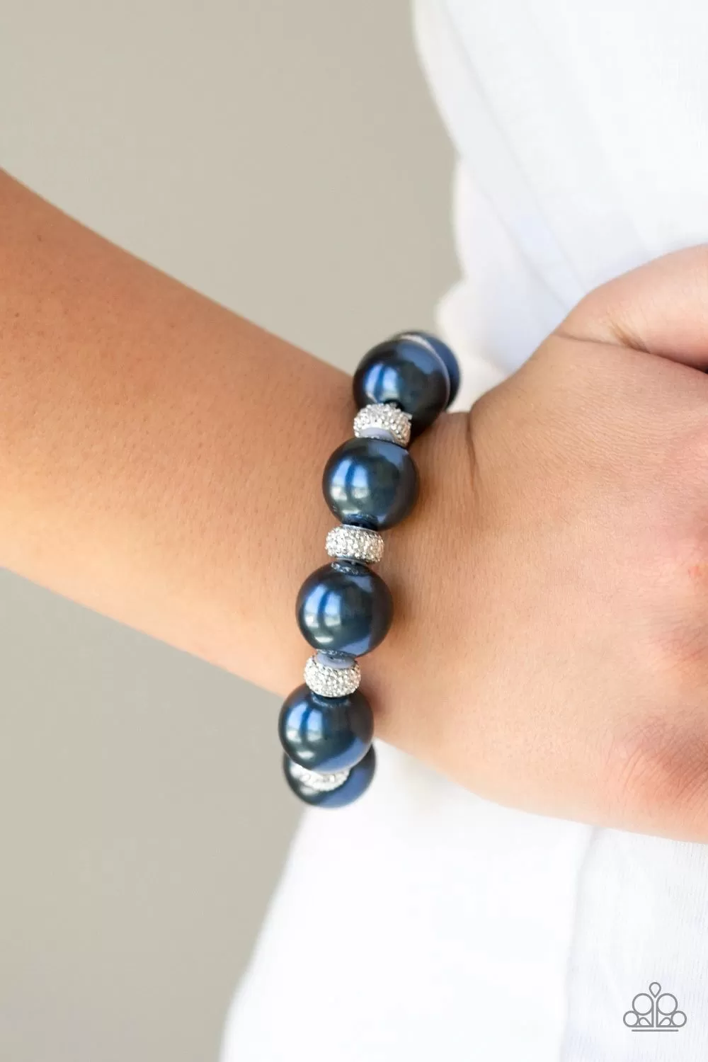 Paparazzi Extra Elegant - Blue Bracelet