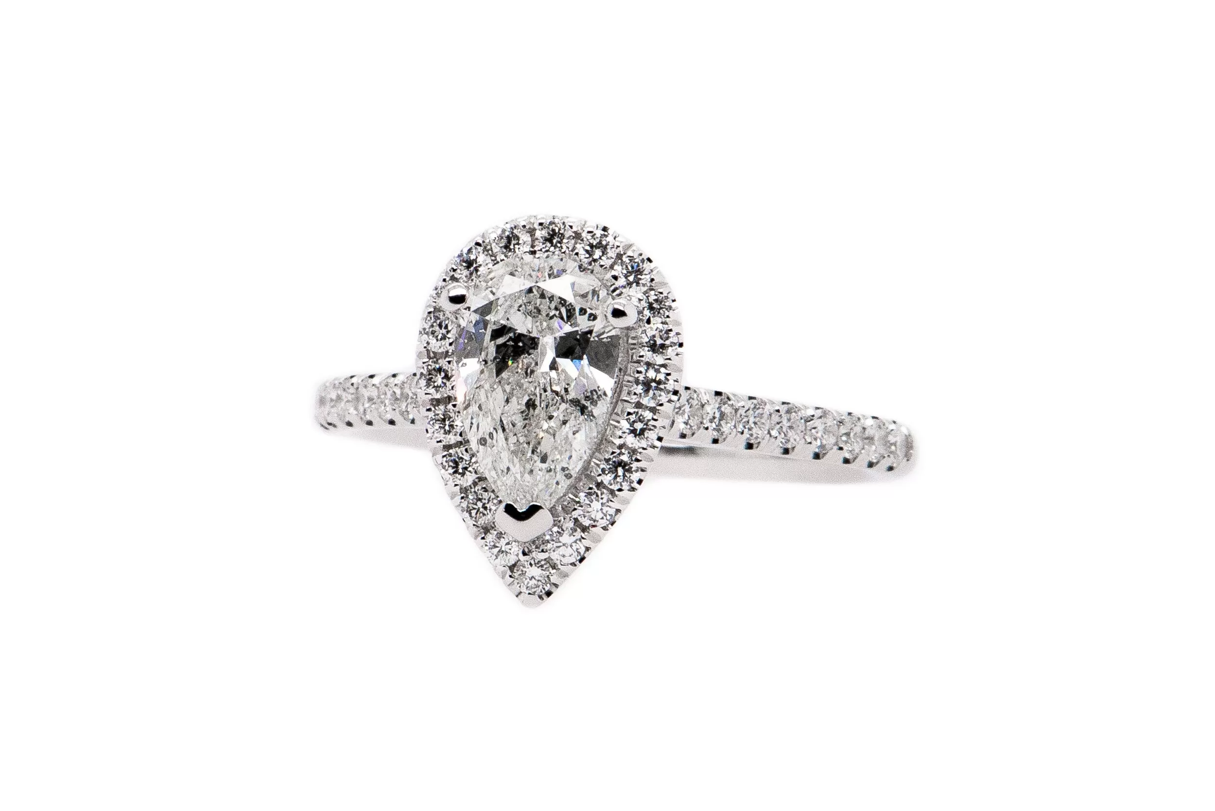 Pear Shape Diamond Ring