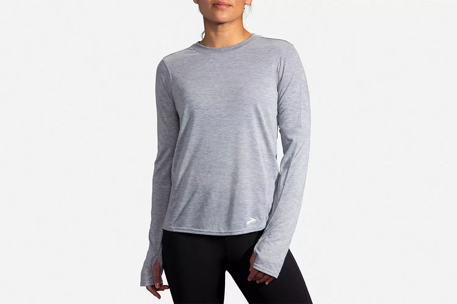 Playera Brooks Distance Long Sleeve Mujer