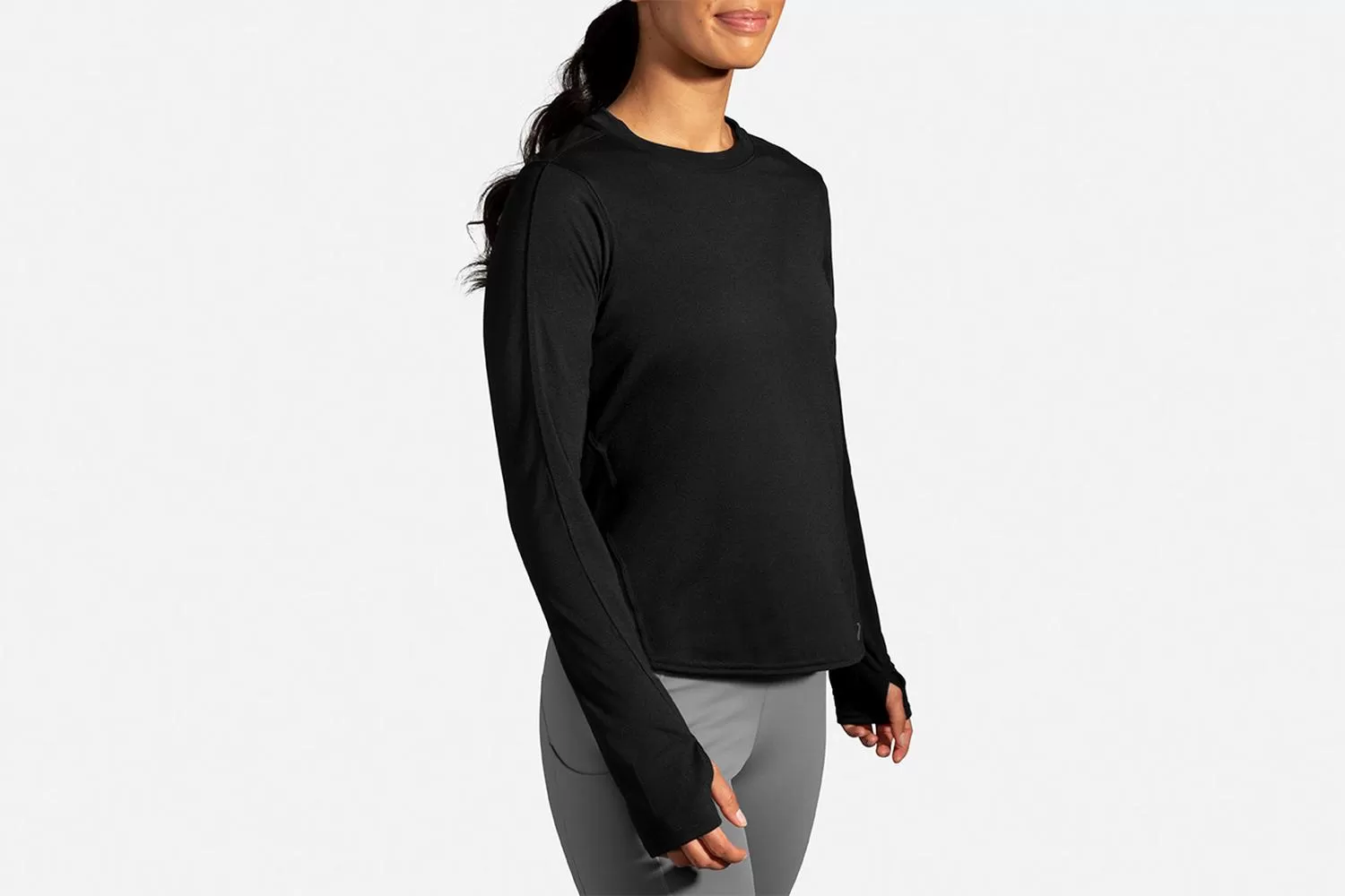 Playera Brooks Distance Long Sleeve Mujer