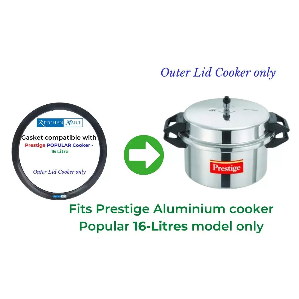 Prestige Popular Aluminium Pressure cooker Gasket (Outer Lid)