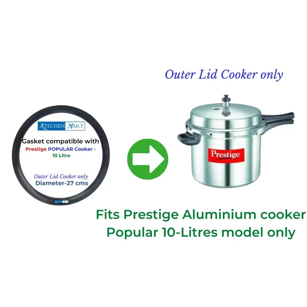 Prestige Popular Aluminium Pressure cooker Gasket (Outer Lid)