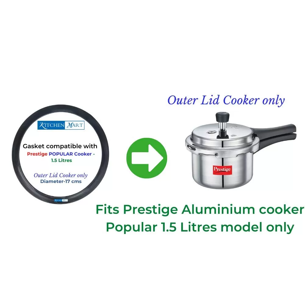 Prestige Popular Aluminium Pressure cooker Gasket (Outer Lid)