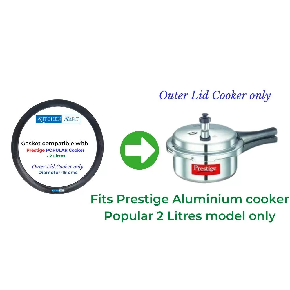 Prestige Popular Aluminium Pressure cooker Gasket (Outer Lid)