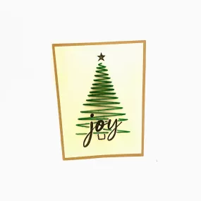 Rosie's Handmade Cards- Joy Tree (Ivory)