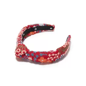 RUBY KIDS MEADOW EMBROIDERED KNOTTED HEADBAND