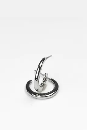 Ryle Small Silver Hoops