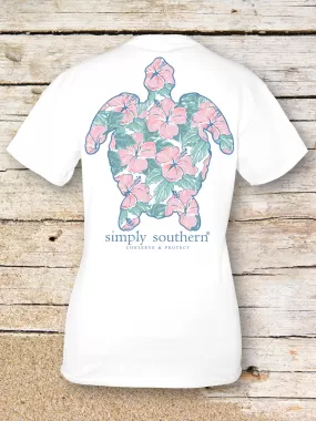 Sea Turtle Tracker Tee: Simply Southern Hibiscus Haven